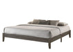 SKYLER K. PLATFORM BED ONE BOX GREY image