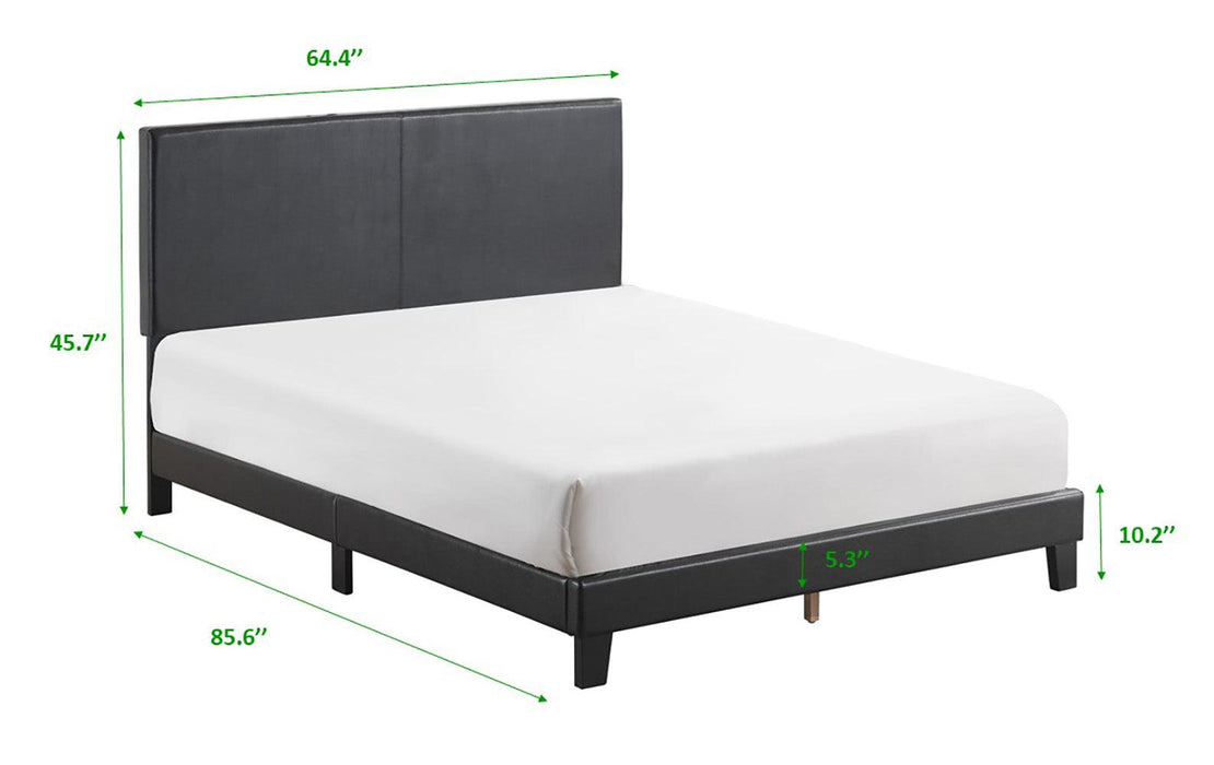 YATES QUEEN PLATFORM BED ADJ HB image